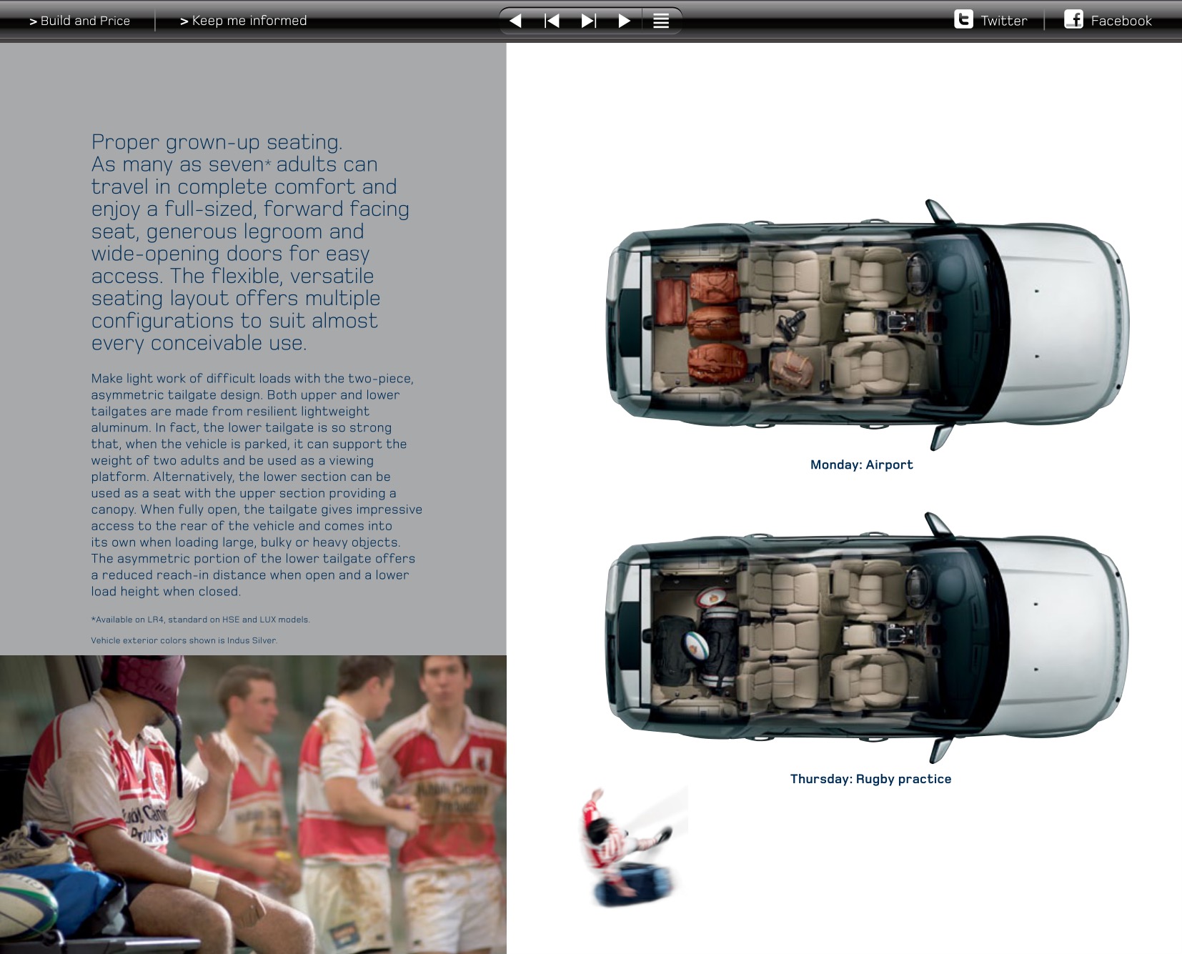 2012 Land Rover LR4 Brochure Page 1